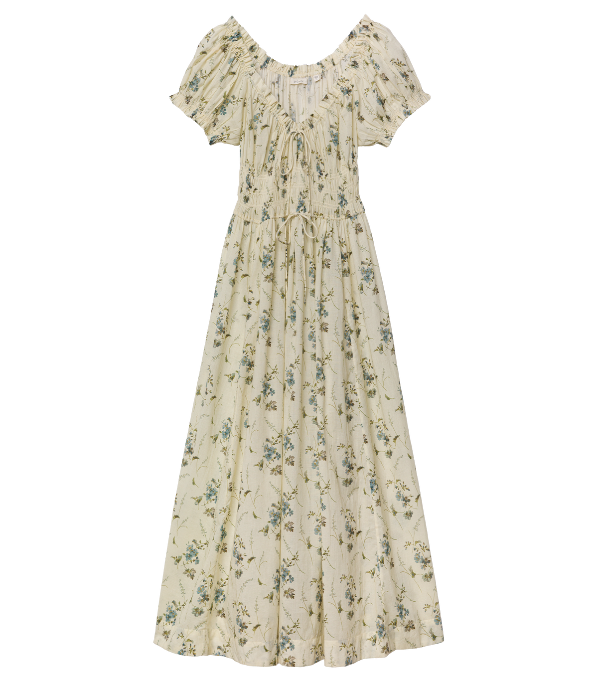 Ashlynn Organic Cotton Midi Dress – Sunshine Prairie Rose