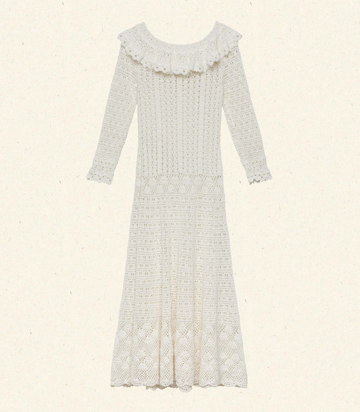 DÔEN Heirloom Margot Dress – Pearl | Handmade 1930s Style