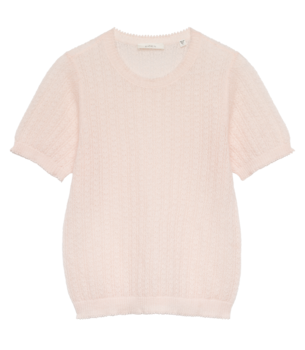 Monica Alpaca Merino Pointelle Sweater – Parfait | 1960s Style
