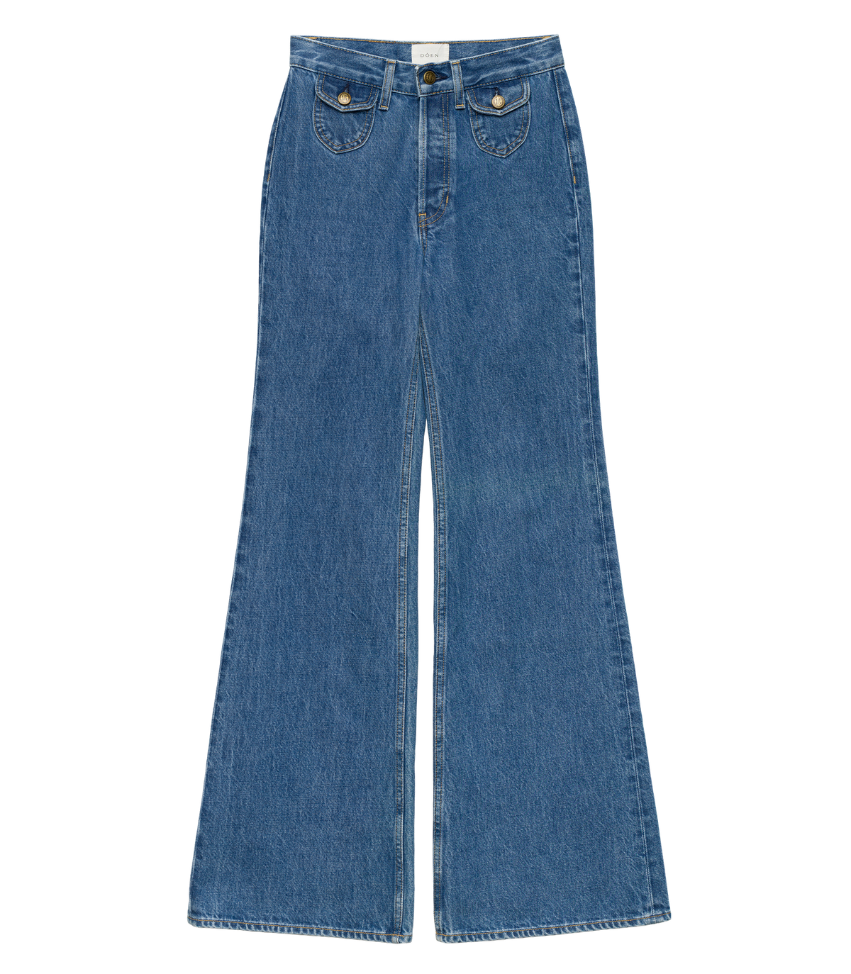 Sylvie Jean Roussillon Mid Wash | Regenerative Cotton Flare