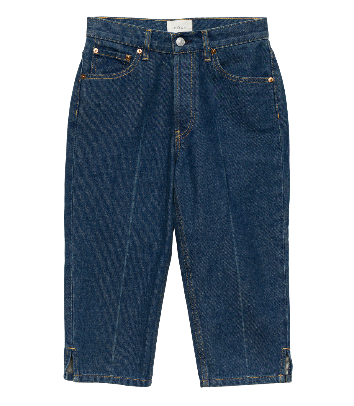 Chantal High-Rise Capri Jeans – Cavalaire Dark Wash