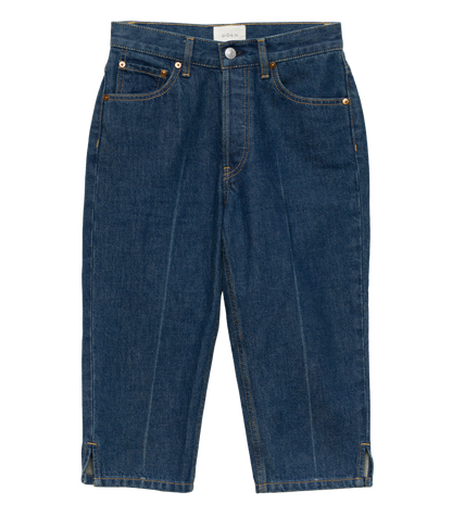 Chantal High-Rise Capri Jeans – Cavalaire Dark Wash