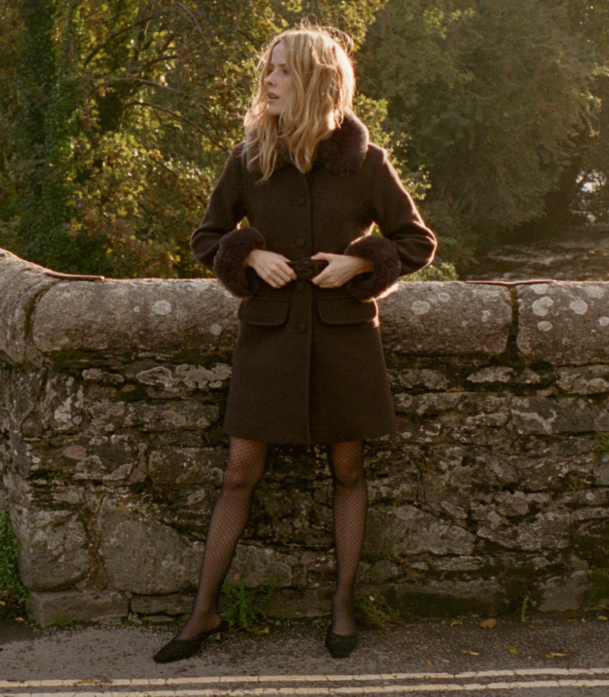 DÔEN Heirloom Farrow Wool-Cashmere Coat | Chocolate