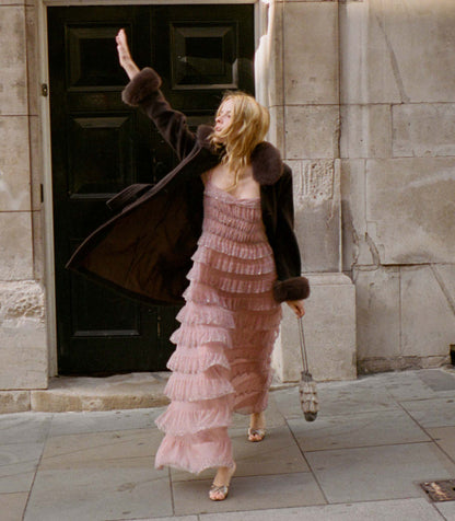 DÔEN Heirloom Farrow Wool-Cashmere Coat | Chocolate