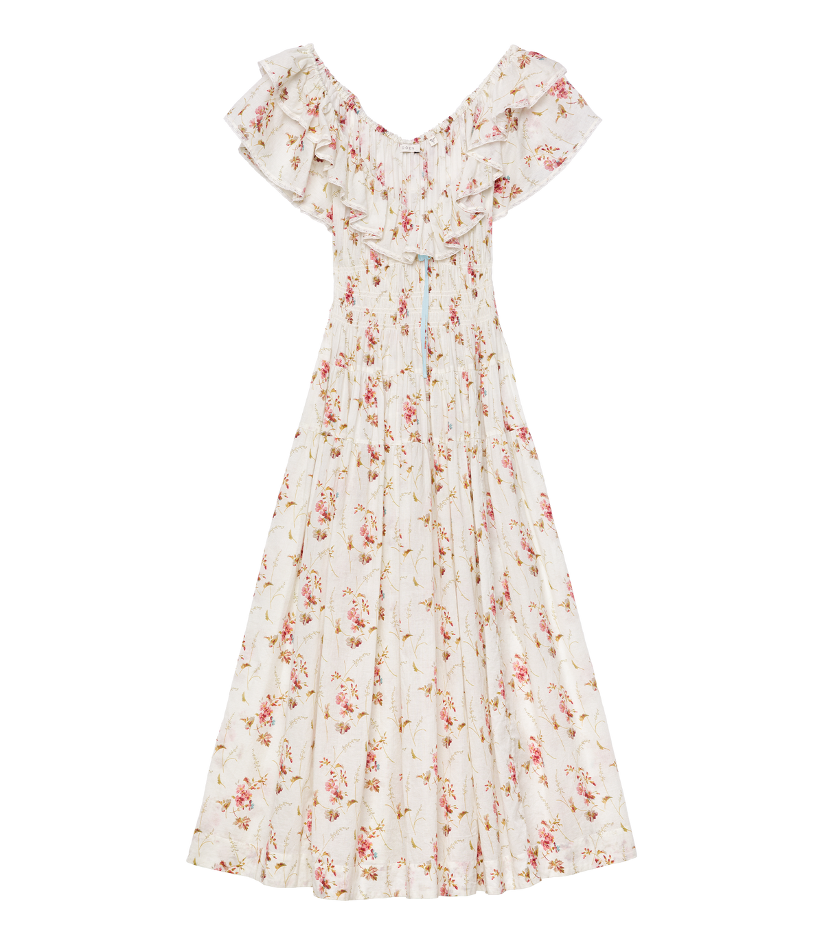 Illiana Tiered Floral Maxi Dress | Prairie Rose