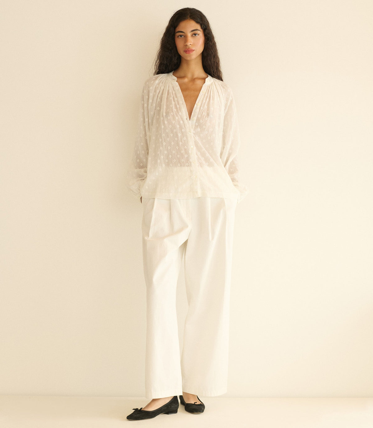 Julienne Top – Salt Marseille Embroidery
