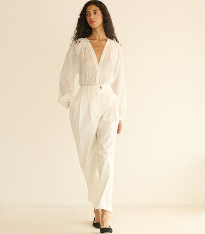 Julienne Top – Salt Marseille Embroidery