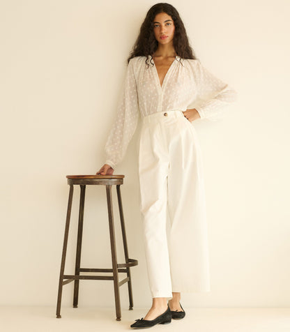 Julienne Top – Salt Marseille Embroidery