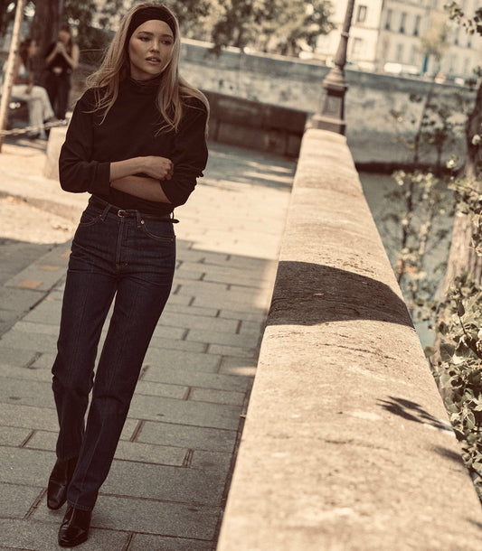 Ondine Jean – Cavalaire Dark Wash Regenerative Cotton