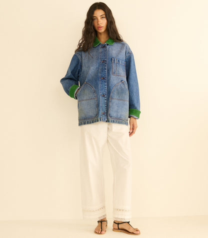 Pascual Jacket – Calgary Wash | Cotton Denim Barn Jacket