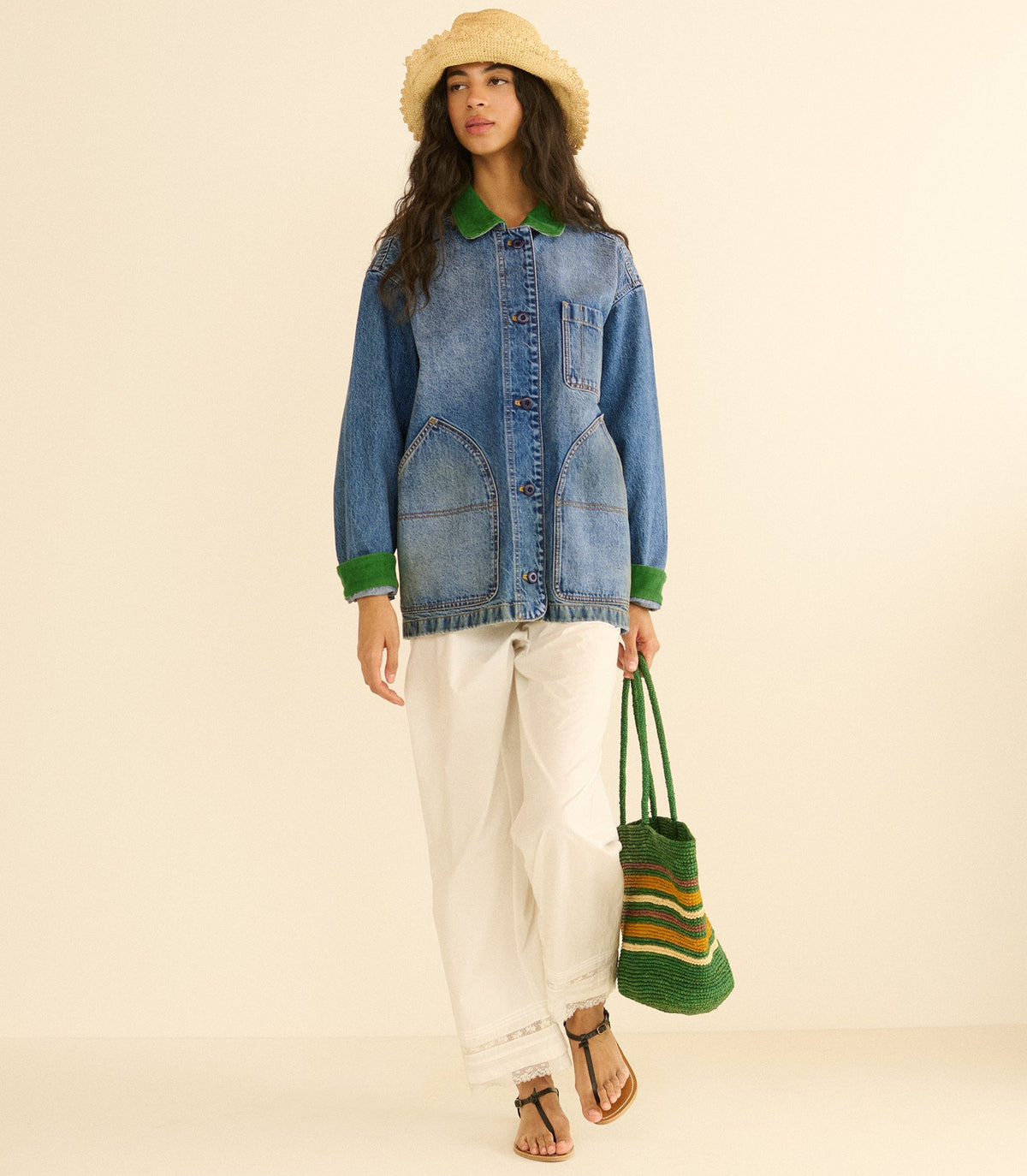 Pascual Jacket – Calgary Wash | Cotton Denim Barn Jacket