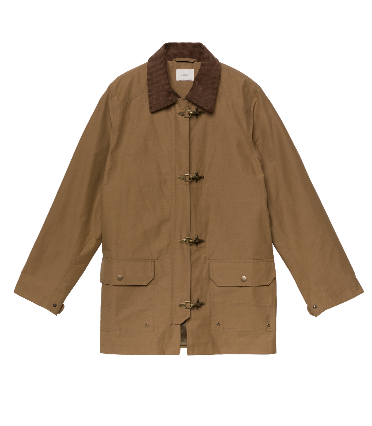 Waverley Waxed Cotton Raincoat – Coyote