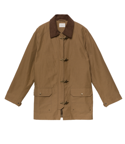 Waverley Waxed Cotton Raincoat – Coyote